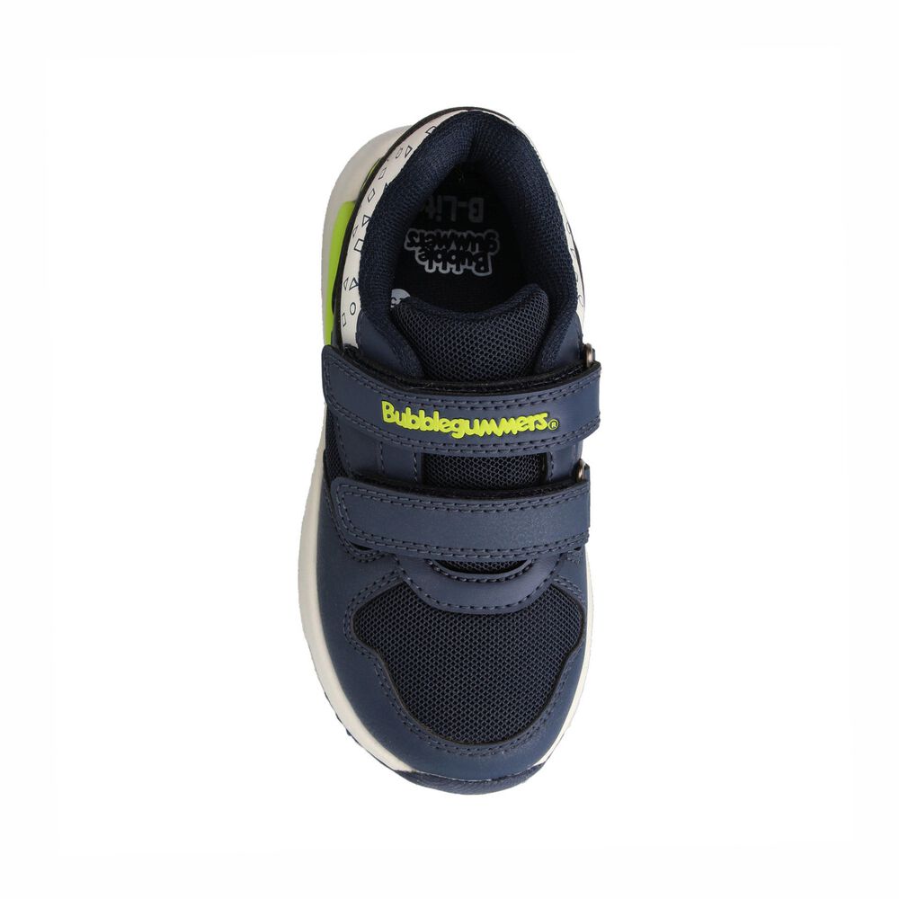 Zapatilla Ni&ntilde;o Bubblegummers Speed Lite Azul Marino - Verde image number 3.0